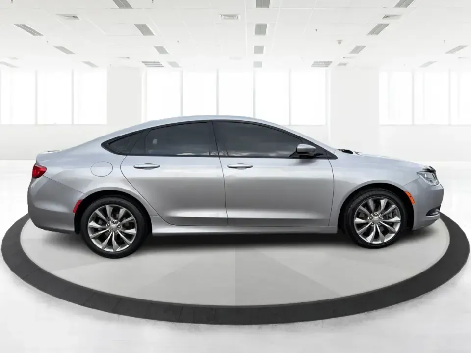 2015 Chrysler 200 S (1C3CCCBGXFN) with an 3.6L V6 DOHC 24V FFV engine, 9-Speed Automatic transmission, located at 8750 N County Rd 25A, Piqua, OH, 45356, (937) 908-9800, 40.164391, -84.232513 - Need a comfortable, stylish sedan for daily commutes up I75, quick school drop-offs, and easy weekend getaways to Troy, Sidney, or a stroll through downtown Piqua? This 2015 Chrysler 200 S is a practical, good-looking choice for drivers who want V6 power, modern tech, and a refined cabin-all in a fi- Photo#1