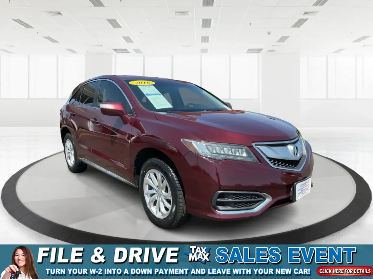 2016 Acura RDX 6-Spd AT (5J8TB3H33GL) with an 3.5L V6 DOHC 24V engine, 6-Speed Automatic transmission, located at 8750 N County Rd 25A, Piqua, OH, 45356, (937) 908-9800, 40.164391, -84.232513 - **Conquer the Road with Confidence: 2016 Acura RDX at Advantage Car and Credit!**<br /> <br /> Are you seeking a reliable vehicle that perfectly balances luxury, comfort, and practicality? Look no further than this stunning 2016 Acura RDX, available now at Advantage Car and Credit in Fairborn, OH. T - Photo#0