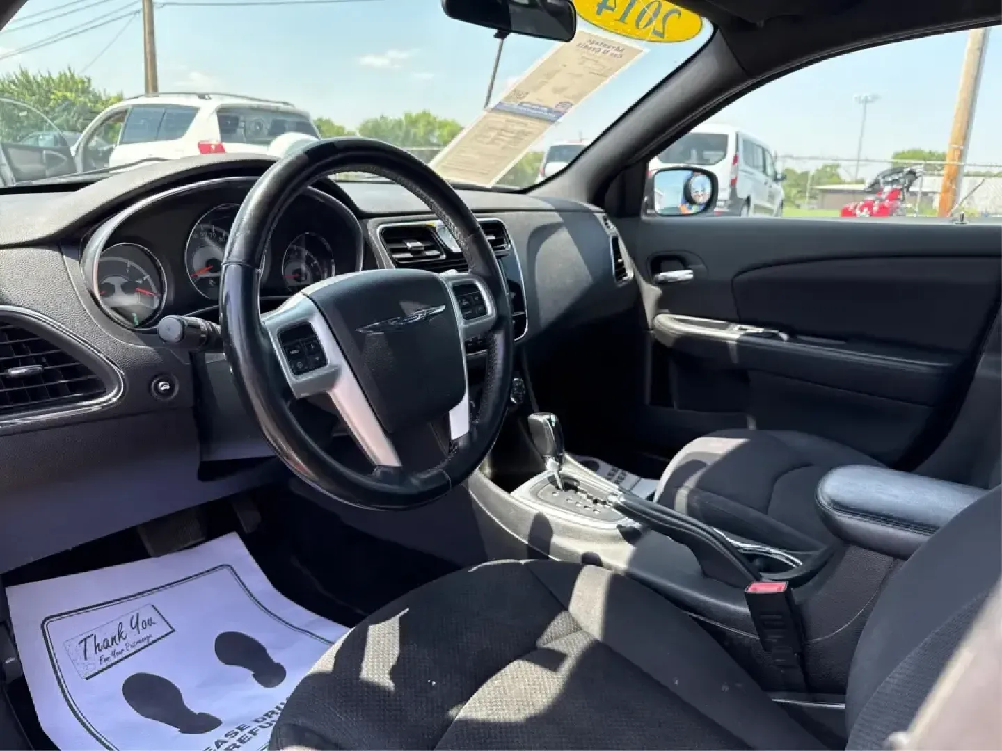 2014 Chrysler 200 Touring (1C3CCBBB6EN) with an 2.4L L4 DOHC 16V engine, 6-Speed Automatic transmission, located at 401 Woodman Dr, Riverside, OH, 45431, (937) 908-9800, 39.760899, -84.123421 - **Discover Freedom and Comfort with this 2014 Chrysler 200 Touring at Advantage Car and Credit!**<br /> <br /> Are you ready to elevate your driving experience? Whether you're a busy professional looking for a reliable daily commuter or a growing family in need of a safe and stylish sedan, the 2014- Photo#9