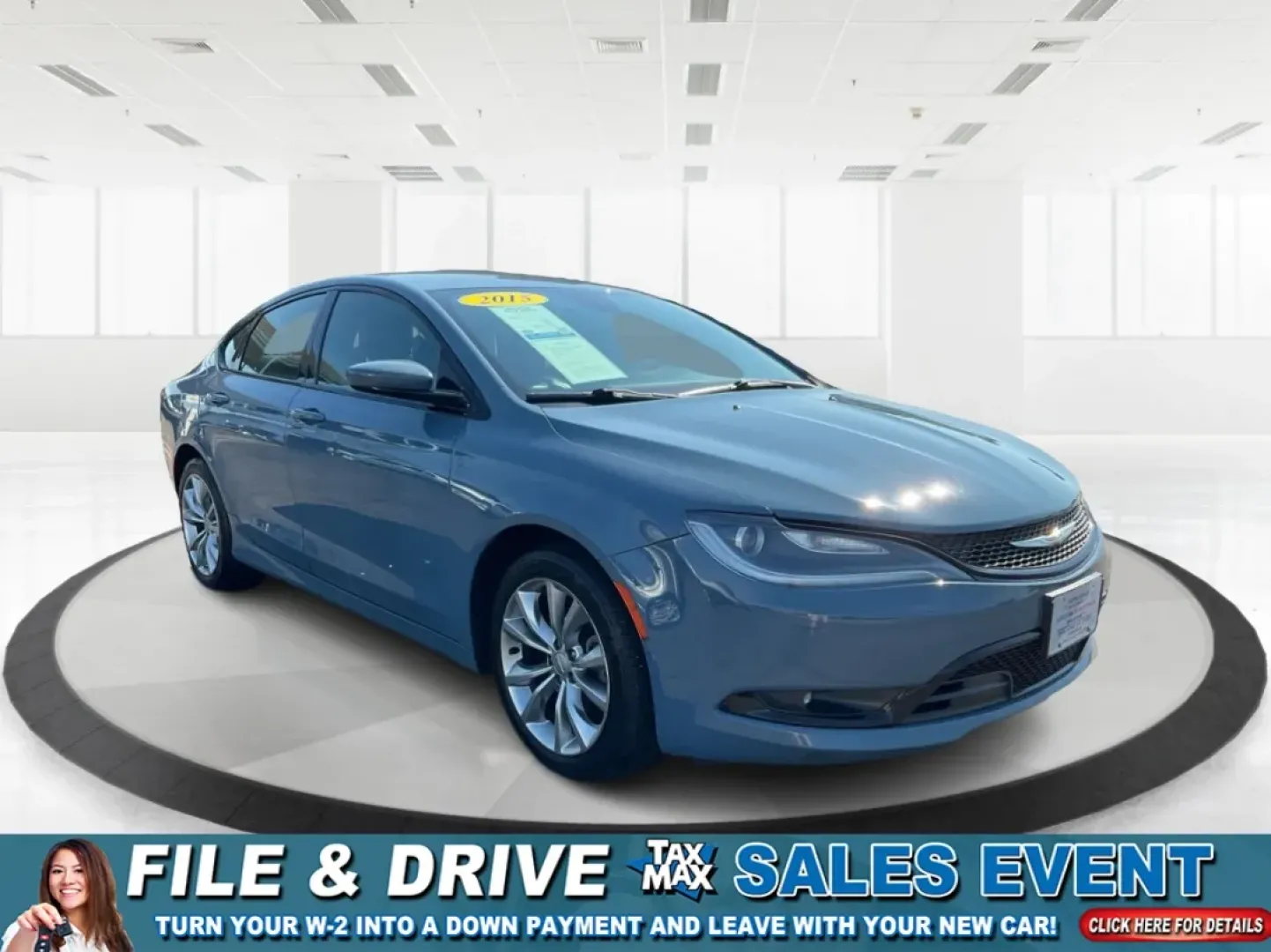 2015 Chrysler 200 S (1C3CCCBB8FN) with an 2.4L L4 DOHC 16V engine, 9-Speed Automatic transmission, located at 401 Woodman Dr, Riverside, OH, 45431, (937) 908-9800, 39.760899, -84.123421 - **Experience Luxury on a Budget with the 2015 Chrysler 200 S at Advantage Car and Credit**<br /> <br /> Looking for a stylish sedan that can handle your daily commute as effortlessly as your weekend adventures? The 2015 Chrysler 200 S is the perfect blend of comfort, technology, and modern aesthetic - Photo#0