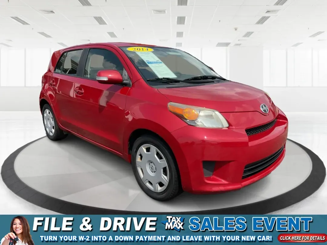 2014 Scion xD Base (JTKKUPB40E1) with an 1.8L L4 DOHC16V engine, 4-Speed Automatic transmission, located at 4508 South Dixie Dr, Moraine, OH, 45439, (937) 908-9800, 39.689976, -84.218452 - ### Discover Your Next Adventure with the 2014 Scion xD at Advantage Car and Credit!<br /> <br /> Are you ready to enhance your lifestyle with a vehicle that perfectly combines practicality and style? Whether you're commuting to work, running errands around Riverside, or planning a weekend getaway, - Photo#0