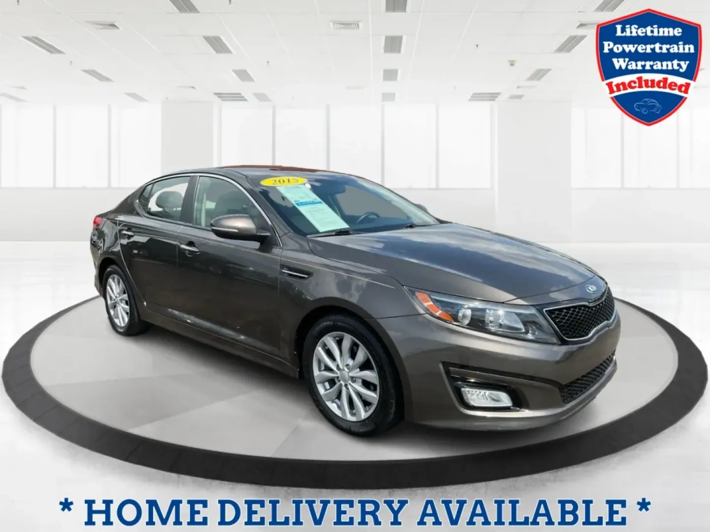 2015 Kia Optima EX (5XXGN4A70FG) with an Theta II 2.4L I-4 gasoline direct injection engine, located at 8750 N County Rd 25A, Piqua, OH, 45356, (937) 908-9800, 40.164391, -84.232513 - Embrace the open road with confidence and style in this stunning 2015 Kia Optima EX, available at Advantage Car and Credit - Piqua! Whether you're navigating daily commutes, embarking on weekend getaways, or shuttling your growing family, this sedan is designed to enhance every journey. With a sleek - Photo#0