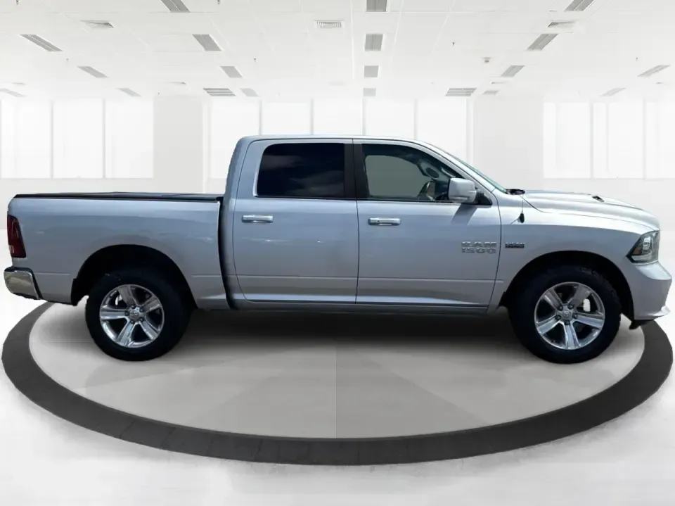 2016 Ram 1500 Sport Crew Cab SWB 4WD (1C6RR7MT4GS) with an 5.7L V8 OHV 16V engine, 6A transmission, located at 880 E. National Road, Vandalia, OH, 45377, (937) 908-9800, 39.891918, -84.183594 - Need a truck that can handle weekday work, weekend towing, and spur-of-the-moment road trips without feeling like a chore to drive? This **2016 Ram 1500 Sport Crew Cab SWB 4WD** is built for the Vandalia lifestyle-whether you're hauling gear up **I75**, running errands along **E. National Road**, or - Photo#1
