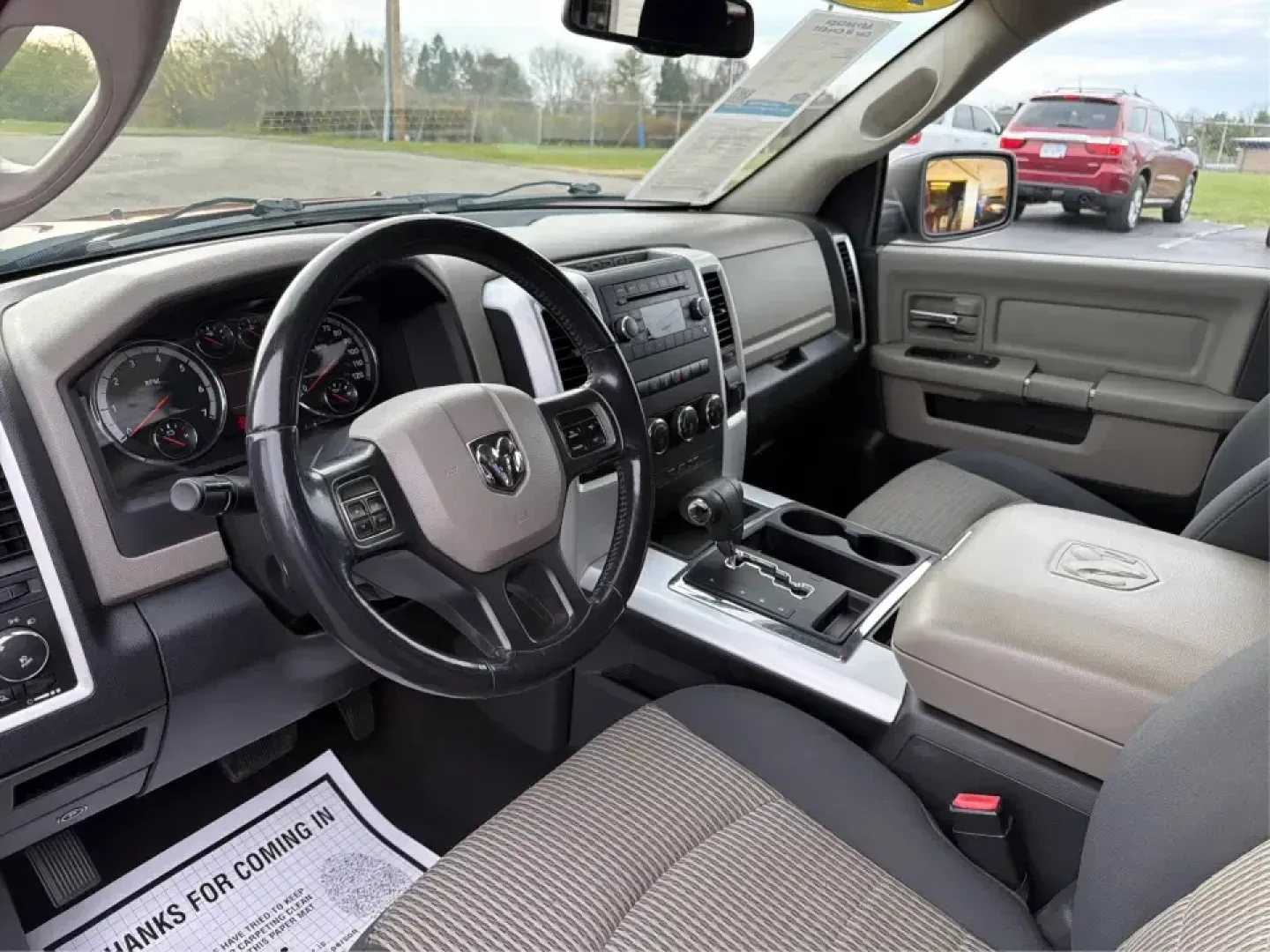 2012 Ram 1500 SLT (1C6RD7GT9CS) with an HEMI 5.7L V-8 variable valve control engine, 5-Speed Automatic transmission, located at 1184 Kauffman Ave, Fairborn, OH, 45324, (937) 908-9800, 39.807072, -84.030914 - **Unleash Adventure with the 2012 Ram 1500 SLT Your Next Truck Awaits!**<br /> <br /> Are you ready to elevate your weekend adventures or tackle your daily commute with confidence? Look no further than the 2012 Ram 1500 SLT, a robust and stylish pickup truck designed to meet the needs of families, - Photo#9