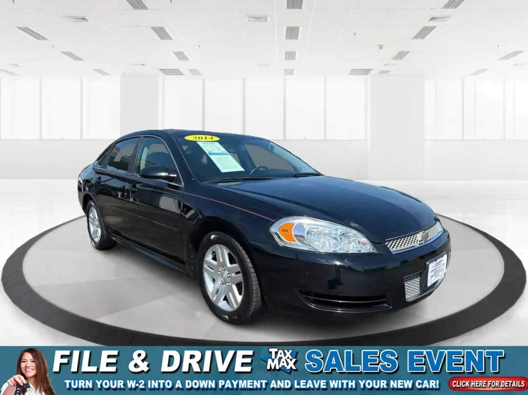 2014 Chevrolet Impala Limited LT (2G1WB5E3XE1) with an 3.6L V-6 gasoline direct injection engine, located at 1230 East Main St, Xenia, OH, 45385, (937) 908-9800, 39.688026, -83.910172 - 2014 Chevrolet Impala Limited LT - Photo#0