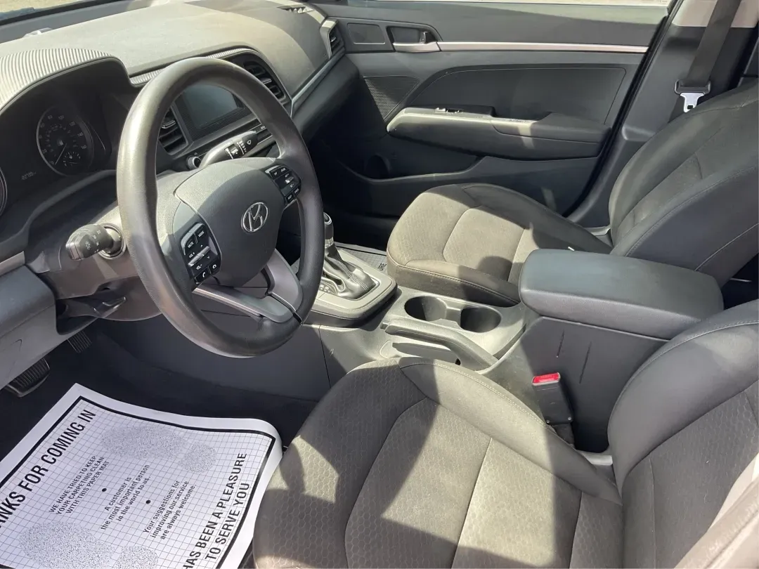 2019 Hyundai Elantra SE (5NPD74LF7KH) with an Nu 2L I-4 DOHC engine, located at 401 Woodman Dr, Riverside, OH, 45431, (937) 908-9800, 39.760899, -84.123421 - 2019 Hyundai Elantra SE - Photo#9