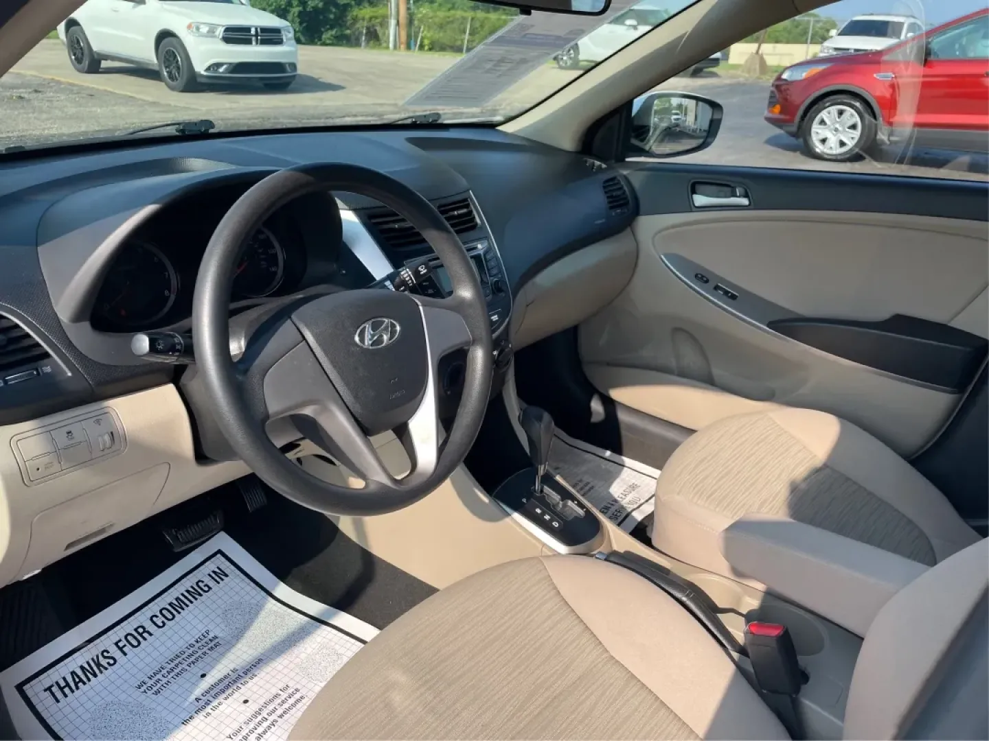 2017 Hyundai Accent SE 4-Door 6A (KMHCT4AE7HU) with an 1.6L L4 DOHC 16V engine, 6-Speed Automatic transmission, located at 401 Woodman Dr, Riverside, OH, 45431, (937) 908-9800, 39.760899, -84.123421 - Are you searching for a reliable, budget-friendly vehicle that accommodates your busy lifestyle? Look no further than Advantage Car and Credit in Fairborn, OH! We specialize in providing top-notch used vehicles with flexible financing options tailored to fit your needs. Our 2017 Hyundai Accent SE is - Photo#9