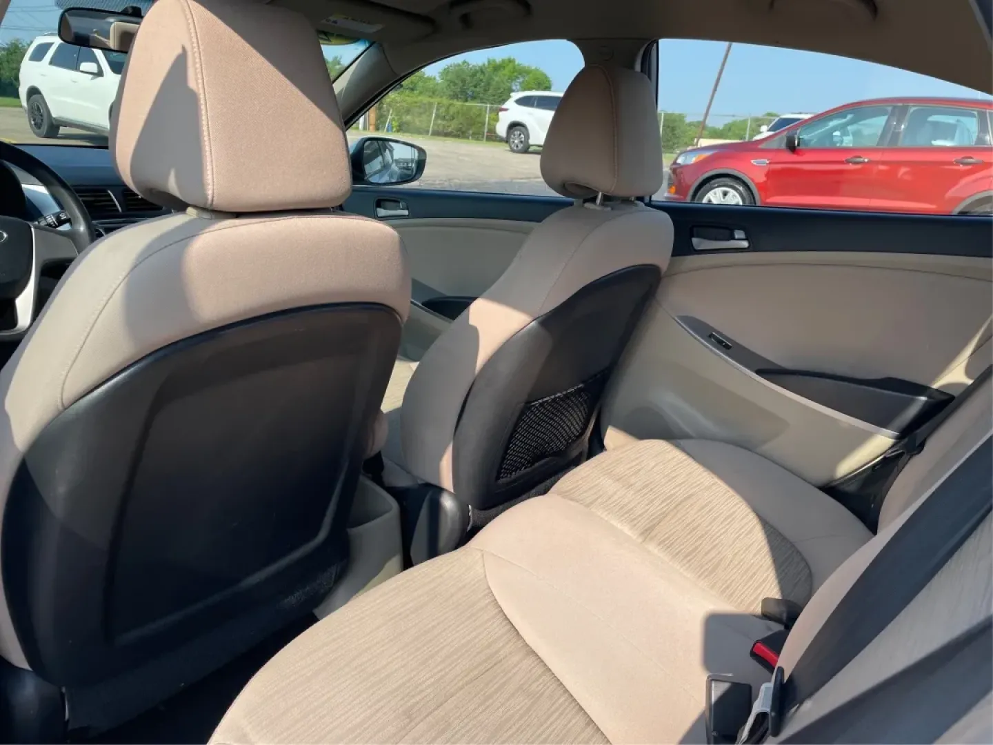 2017 Hyundai Accent SE 4-Door 6A (KMHCT4AE7HU) with an 1.6L L4 DOHC 16V engine, 6-Speed Automatic transmission, located at 8750 N County Rd 25A, Piqua, OH, 45356, (937) 908-9800, 40.164391, -84.232513 - Are you searching for a reliable, budget-friendly vehicle that accommodates your busy lifestyle? Look no further than Advantage Car and Credit in Fairborn, OH! We specialize in providing top-notch used vehicles with flexible financing options tailored to fit your needs. Our 2017 Hyundai Accent SE is - Photo#10