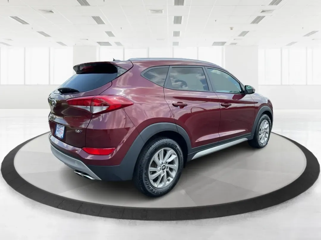2017 Hyundai Tucson Eco (KM8J33A24HU) with an 1.6L I-4 gasoline direct injection engine, located at 401 Woodman Dr, Riverside, OH, 45431, (937) 908-9800, 39.760899, -84.123421 - 2017 Hyundai Tucson Eco - Photo#2