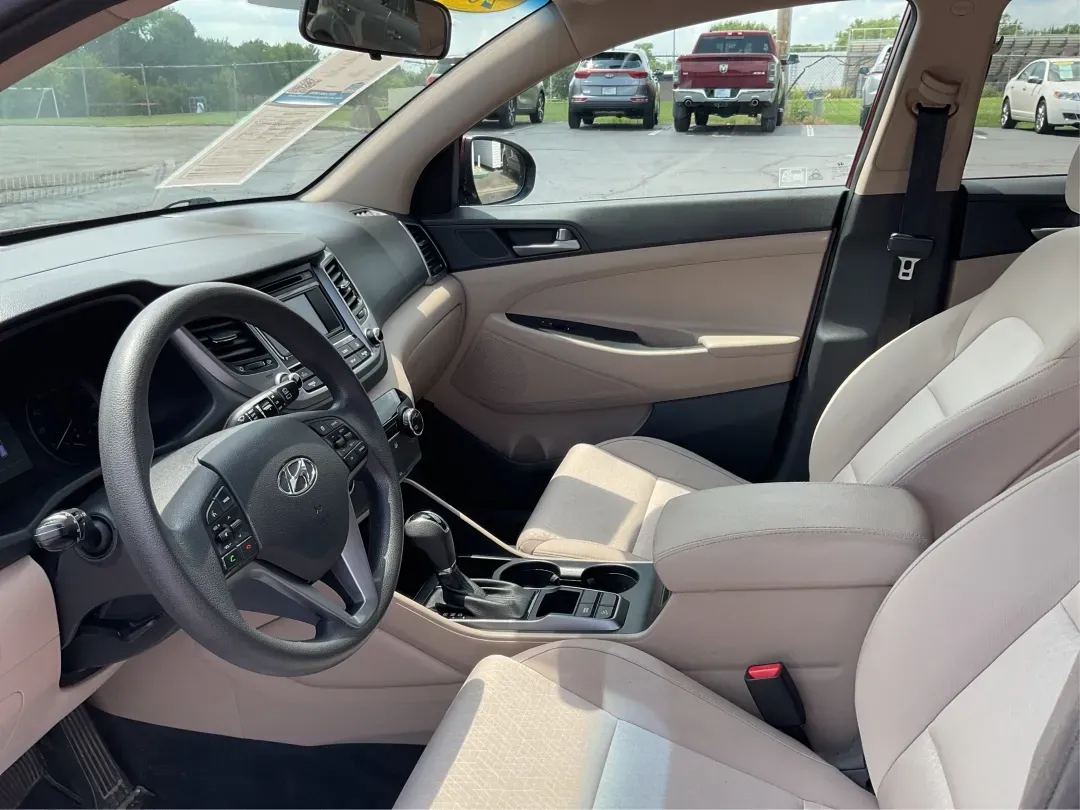 2017 Hyundai Tucson Eco (KM8J33A24HU) with an 1.6L I-4 gasoline direct injection engine, located at 401 Woodman Dr, Riverside, OH, 45431, (937) 908-9800, 39.760899, -84.123421 - 2017 Hyundai Tucson Eco - Photo#9