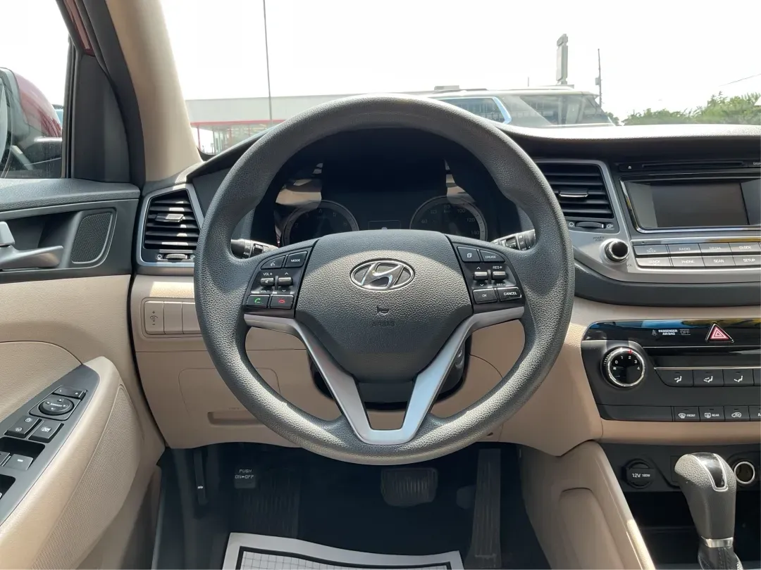 2017 Hyundai Tucson Eco (KM8J33A24HU) with an 1.6L I-4 gasoline direct injection engine, located at 401 Woodman Dr, Riverside, OH, 45431, (937) 908-9800, 39.760899, -84.123421 - 2017 Hyundai Tucson Eco - Photo#16